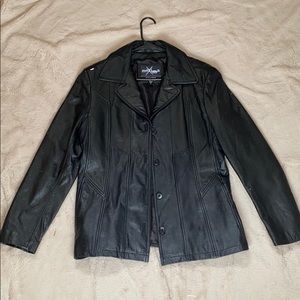 Wilsons maxima leather jacket size L